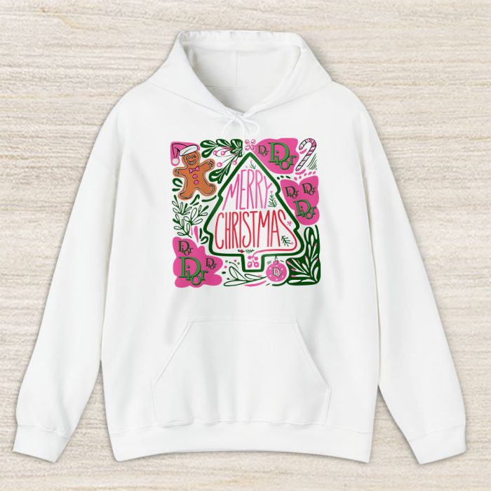 Boho Floral Christmas Dior Unisex Hoodie TAH21977