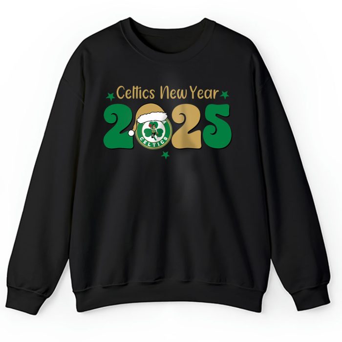 Boston Celtics Happy New Year NBA Gift For Fan Unisex Sweatshirt TAS22342