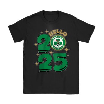 Boston Celtics Happy New Year NBA Gift For Fan Unisex T-Shirt Cotton Tee TAT22341
