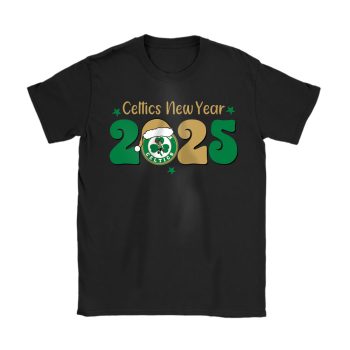 Boston Celtics Happy New Year NBA Gift For Fan Unisex T-Shirt Cotton Tee TAT22342