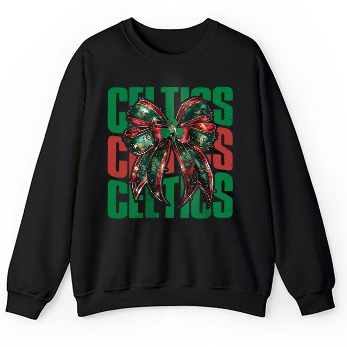 Boston Celtics Merry Christmas NBA Gift For Fan Christmas Funny Unisex Sweatshirt TAS23197
