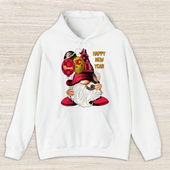 Calgary Flames Happy New Year NHL Gift For Fan Cute Gnomes Unisex Hoodie TAH22418