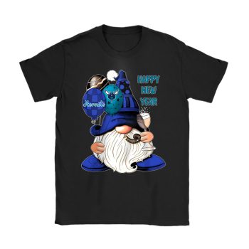 Charlotte Hornets Happy New Year NBA Gift For Fan Cute Gnomes Unisex T-Shirt Cotton Tee TAT22423