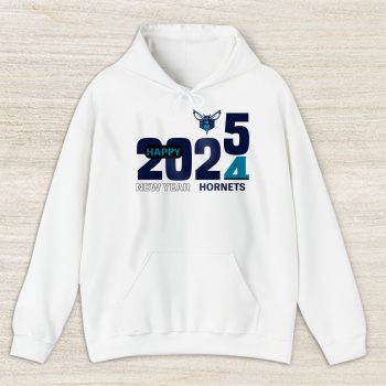Charlotte Hornets Happy New Year NBA Gift For Fan Hello 2025 Unisex Hoodie TAH22420