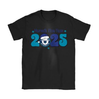 Charlotte Hornets Happy New Year NBA Gift For Fan Unisex T-Shirt Cotton Tee TAT22422