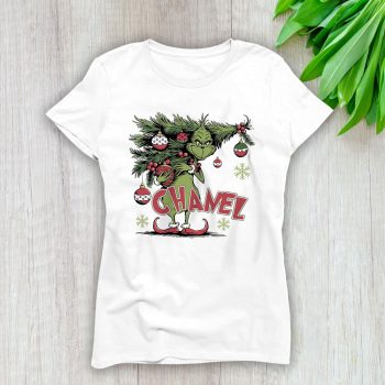 Christmas Grinch Shirt Grinchmas Vibes Chanel Unisex Sweatshirt TAS22003
