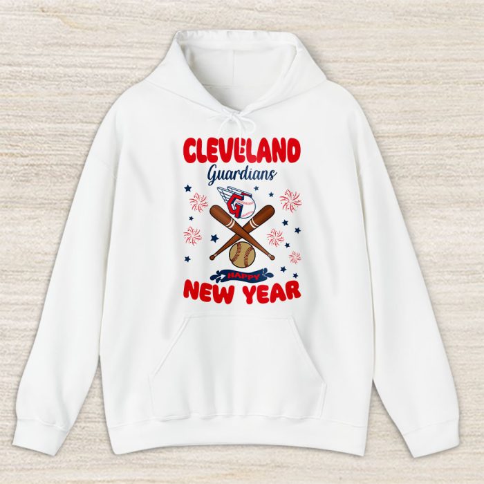 Cleveland Guardians Happy New Year MLB Gift For Fan Unisex Hoodie TAH22498