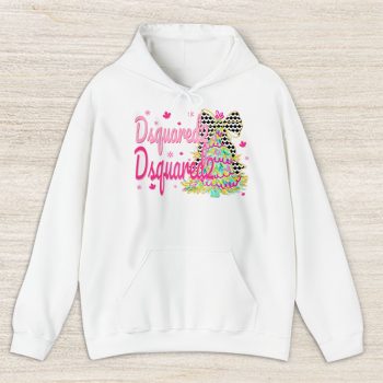 Colorful Glitter Holly Jolly Coquette Christmas Tree Dsquared2 Unisex Hoodie TAH21996