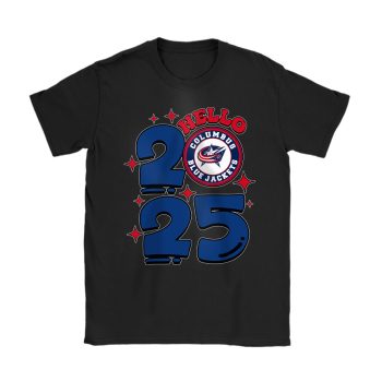 Columbus Blue Jackets Happy New Year NHL Gift For Fan Unisex T-Shirt Cotton Tee TAT22411
