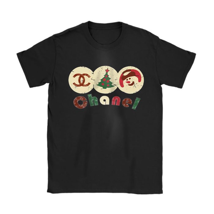 Cute Tis The Season Christmas Chanel Unisex T-Shirt Cotton Tee TAT22028
