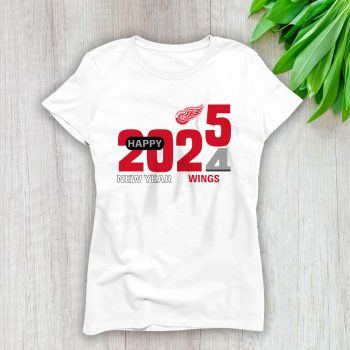 Detroit Red Wings Happy New Year NHL Gift For Fan Hello 2025 Unisex Sweatshirt TAS22580