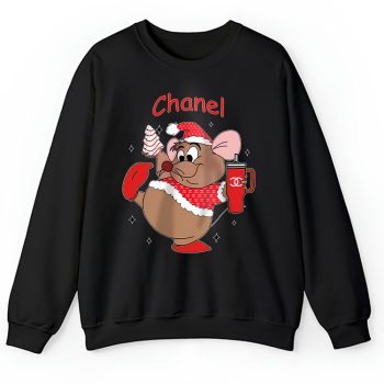 Disney Cute Gus Looking Like A Snack Christmas Chanel Unisex Sweatshirt TAS22038