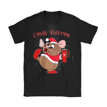 Disney Cute Gus Looking Like A Snack Christmas Louis Vuitton Unisex T-Shirt Cotton Tee TAT22044