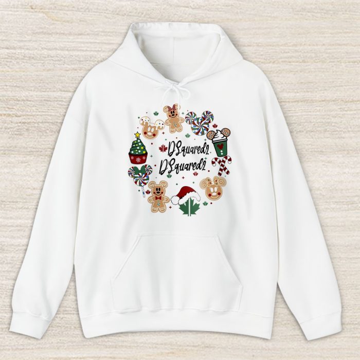 Disney Tis The Season Christmas Mickey And Minnie Dsquared2 Unisex Hoodie TAH22053