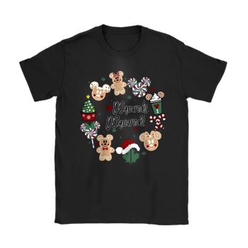 Disney Tis The Season Christmas Mickey And Minnie Dsquared2 Unisex T-Shirt Cotton Tee TAT22053