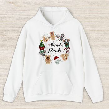 Disney Tis The Season Christmas Mickey And Minnie Prada Unisex Hoodie TAH22058