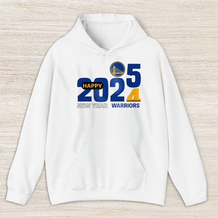 Golden State Warriors Happy New Year NBA Gift For Fan Hello 2025 Unisex Hoodie TAH22609