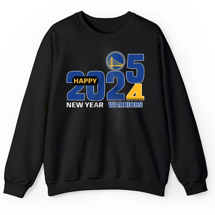 Golden State Warriors Happy New Year NBA Gift For Fan Hello 2025 Unisex Sweatshirt TAS22609