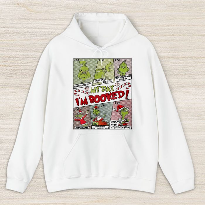 Grinch My Day Im Booked The Grinch Christmas Dolce & Gabbana Unisex Hoodie TAH22066