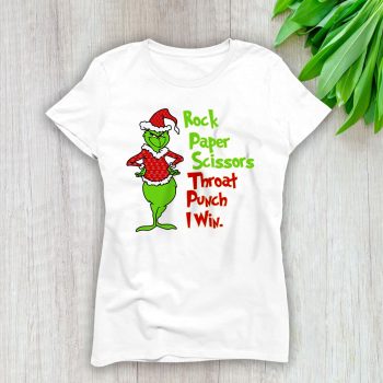 Grinch Santa Rock Paper Scissors Chanel Unisex Sweatshirt TAS22075