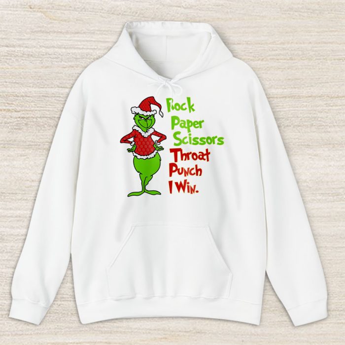 Grinch Santa Rock Paper Scissors Fendi Unisex Hoodie TAH22078