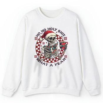 Ho Ho Holy Shit What A Year Christmas Givenchy Unisex Sweatshirt TAS22096