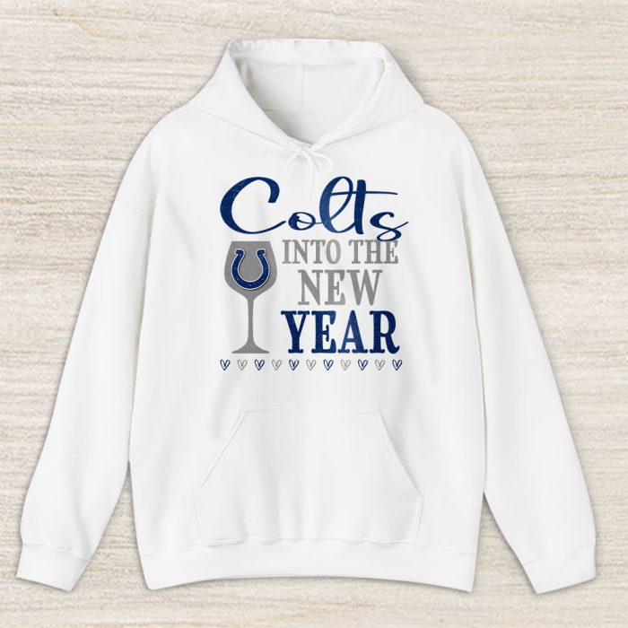 Indianapolis Colts Happy New Year NFL Gift For Fan Cheers To A New Year Unisex Hoodie TAH22643