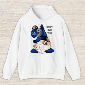 Indianapolis Colts Happy New Year NFL Gift For Fan Cute Gnomes Unisex Hoodie TAH22651