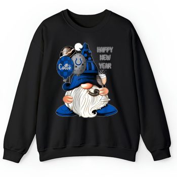 Indianapolis Colts Happy New Year NFL Gift For Fan Cute Gnomes Unisex Sweatshirt TAS22651