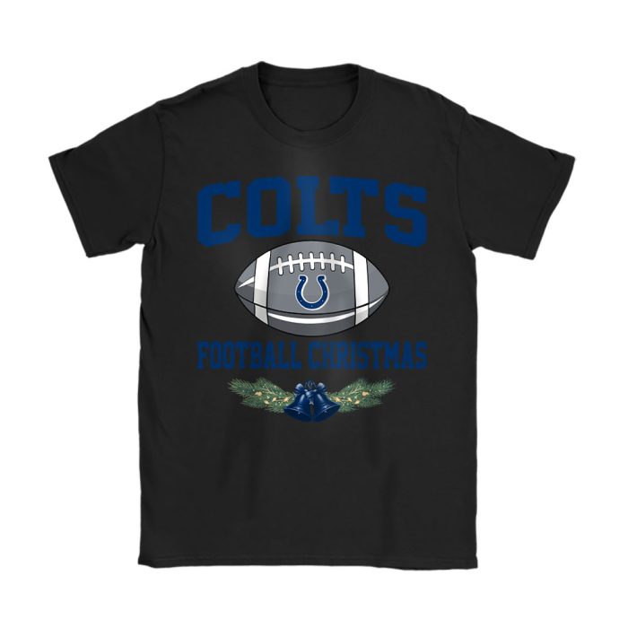 Indianapolis Colts Merry Christmas NFL Gift For Fan Baseball Christmas Unisex T-Shirt Cotton Tee TAT23225