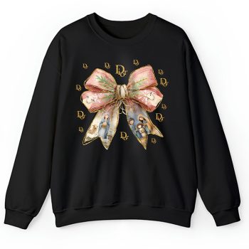 Jesus Christmas Coquette Bow Dior Unisex Sweatshirt TAS22100