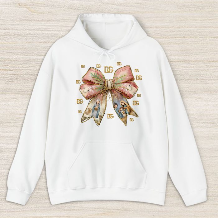 Jesus Christmas Coquette Bow Dolce & Gabbana Unisex Hoodie TAH22099
