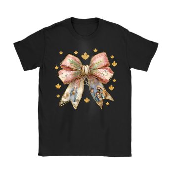 Jesus Christmas Coquette Bow Dsquared2 Unisex T-Shirt Cotton Tee TAT22101