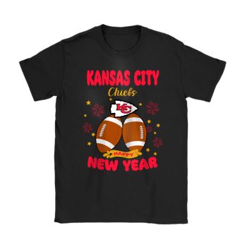 Kansas City Chiefs Happy New Year NFL Gift For Fan Unisex T-Shirt Cotton Tee TAT22679