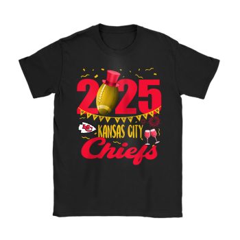 Kansas City Chiefs Happy New Year NFL Gift For Fan Unisex T-Shirt Cotton Tee TAT22683