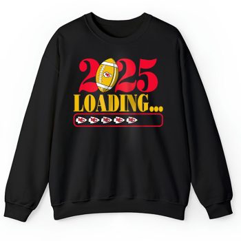 Kansas City Chiefs Happy New Year NFL Loading 2025 Gift For Fan Unisex Sweatshirt TAS22681