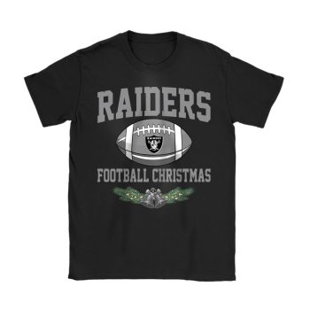 Las Vegas Raiders Merry Christmas NFL Gift For Fan Baseball Christmas Unisex T-Shirt Cotton Tee TAT23236