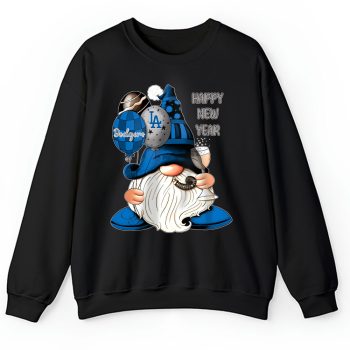 Los Angeles Dodgers Happy New Year MLB Gift For Fan Cute Gnomes Unisex Sweatshirt TAS22721