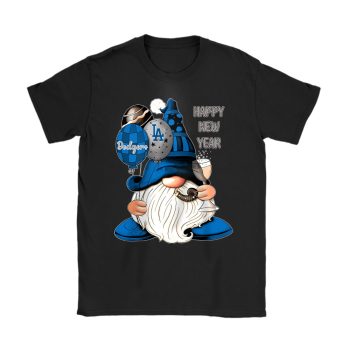 Los Angeles Dodgers Happy New Year MLB Gift For Fan Cute Gnomes Unisex T-Shirt Cotton Tee TAT22721