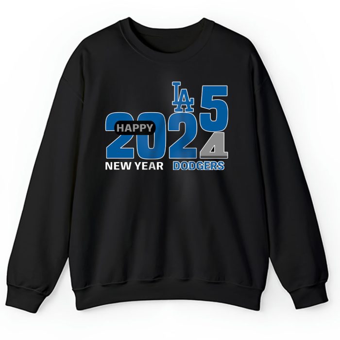 Los Angeles Dodgers Happy New Year MLB Gift For Fan Hello 2025 Unisex Sweatshirt TAS22717