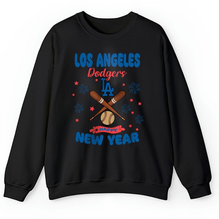 Los Angeles Dodgers Happy New Year MLB Gift For Fan Unisex Sweatshirt TAS22720