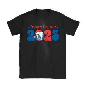 Los Angeles Dodgers Happy New Year MLB Gift For Fan Unisex T-Shirt Cotton Tee TAT22719