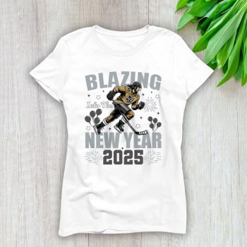 Los Angeles Kings Blazing Into The New Year NHL Gift For Fan Hello 2025 Unisex Sweatshirt TAS22727