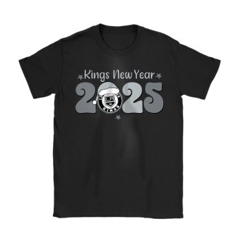 Los Angeles Kings Happy New Year NHL Gift For Fan Unisex T-Shirt Cotton Tee TAT22725
