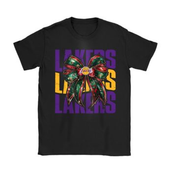 Los Angeles Lakers Merry Christmas NBA Gift For Fan Christmas Funny Unisex T-Shirt Cotton Tee TAT23234