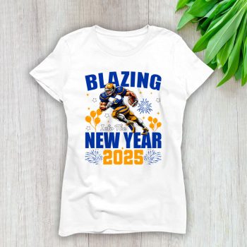 Los Angeles Rams Blazing New Year NFL Gift For Fan Hello 2025 Unisex Sweatshirt TAS22746