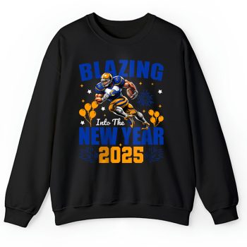 Los Angeles Rams Blazing New Year NFL Gift For Fan Hello 2025 Unisex Sweatshirt TAS22746