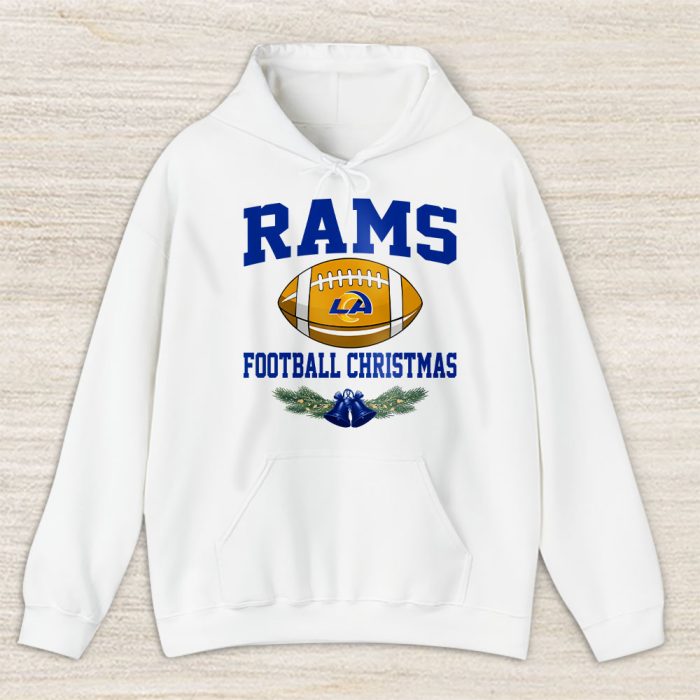 Los Angeles Rams Merry Christmas NFL Gift For Fan Baseball Christmas Unisex Hoodie TAH23235