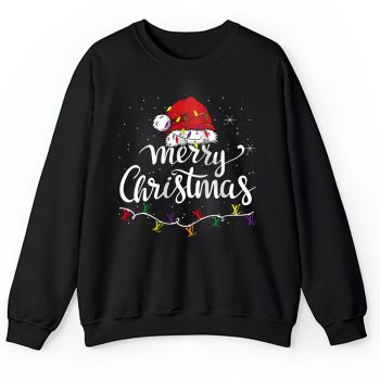 Merry Christmas Lights Red Santa Hat Xmas Louis Vuitton Unisex Sweatshirt TAS22120