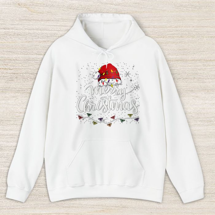 Merry Christmas Lights Red Santa Hat Xmas Prada Unisex Hoodie TAH22121